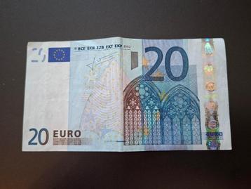 2002 Cyprus 20 euro oude serie Trichet code G008 beschikbaar voor biedingen