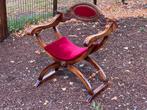 Dagobertstoel in goede vintage conditie, Antiek en Kunst, Ophalen