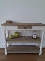 landelijke sidetable, Huis en Inrichting, Tafels | Sidetables, Ophalen, Gebruikt, 50 tot 100 cm, 25 tot 50 cm