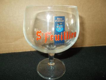 mini bierglas - St. Feuillien - Le Roeulx - hoogte 11,2cm beschikbaar voor biedingen