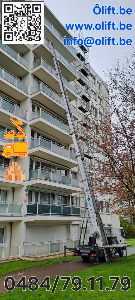 lift et déménagement, Articles professionnels, Machines & Construction | Ascenseurs, Échafaudages & Échelles, Enlèvement ou Envoi