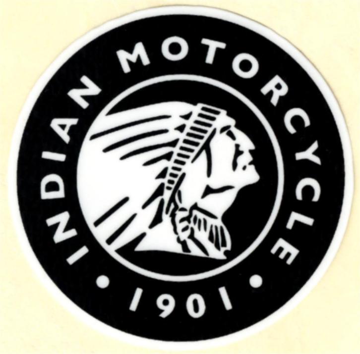 Indian Motorcycle 1901 sticker #21, Motoren, Accessoires | Stickers, Verzenden
