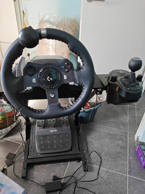 Logitech g920 zo goed als nieuw, Games en Spelcomputers, Spelcomputers | Xbox | Accessoires, Zo goed als nieuw, Controller, Ophalen