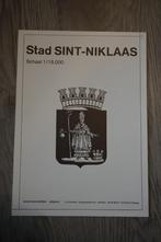 landkaart stad sint niklaas 1/15000, Ophalen of Verzenden, Landkaart