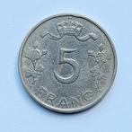 Luxemburg 5 francs 1949     (782), Ophalen of Verzenden, Overige landen, Losse munt