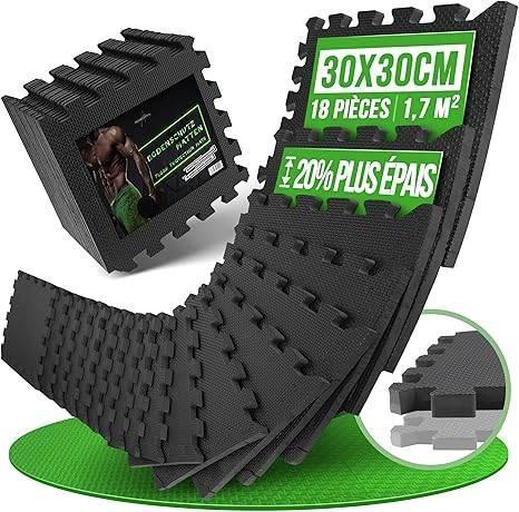 Vloerbeschermingsmat | 31cm x 31cm | GRATIS LEVERING, Sports & Fitness, Équipement de fitness, Neuf, Tapis de fitness, Envoi