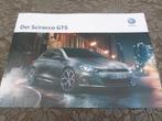Volkswagen VW Scirocco GTS Brochure, Ophalen of Verzenden, Volkswagen
