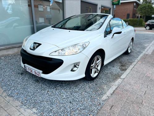 Peugeot 308 cc 1.6vti 120 pk LPG-Benzine, Auto's, Peugeot, Particulier, LPG, Euro 4, Cabriolet, 3 deurs, Handgeschakeld, Wit, Zwart