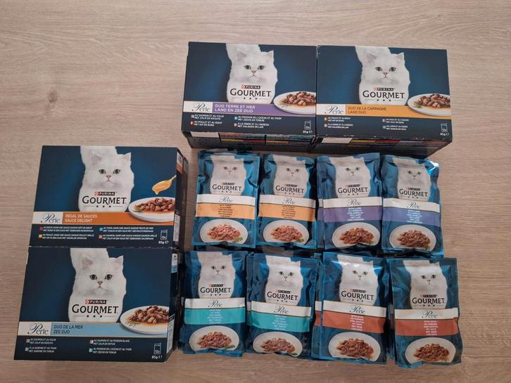 Pakket katten voeding Purina Gourmet
Perle, Dieren en Toebehoren, Dierenvoeding, Kat, Ophalen