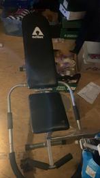 Zwart en grijs, Sports & Fitness, Équipement de fitness, Enlèvement, Neuf, Banc d'exercice