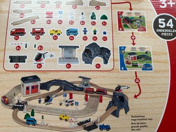 Jouets pour enfants, circuit de train en bois de hêtre, Enfants & Bébés, Jouets | Circuits, Enlèvement ou Envoi, Utilisé, Circuit