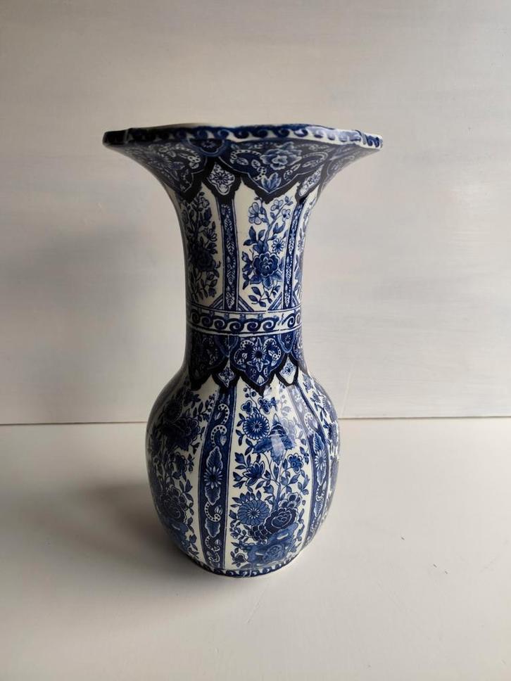 Vase Royal Sphinx Maastricht Delft 30 cm bleu et blanc, Antiquités & Art, Antiquités | Vases, Enlèvement ou Envoi