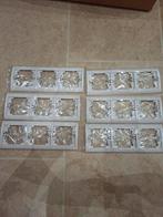 Legrand Sagane Opalis (Blanc) Triple Plaque Horizontal 85008, Enlèvement ou Envoi