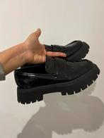 Zara-loafers met plateauzool, Zara, Instappers, Zo goed als nieuw, Zwart