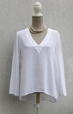 Mooie witte Zara L-blouse, Kleding | Dames, Blouses en Tunieken, Maat 38/40 (M), Wit, Ophalen of Verzenden, Zo goed als nieuw