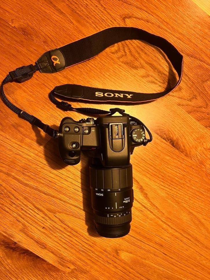 Appareil photo numérique SONY a700 avec objectif 70-300 mm., Audio, Tv en Foto, Fotocamera's Digitaal, Zo goed als nieuw, Spiegelreflex