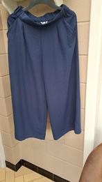 Pantalon large bleu foncé taille 38, Vêtements | Femmes, Culottes & Pantalons, Trois-quarts, Enlèvement ou Envoi, Comme neuf, Bleu