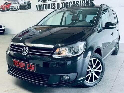 Volkswagen Touran 1.6 TDi HIGH+AUT+7 PLACES+NAV+PANO+CRUISE+, Auto's, Volkswagen, Bedrijf, Te koop, Touran, ABS, Airbags, Airconditioning