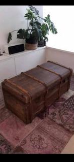 Antieke reiskoffer, Antiek en Kunst, Ophalen