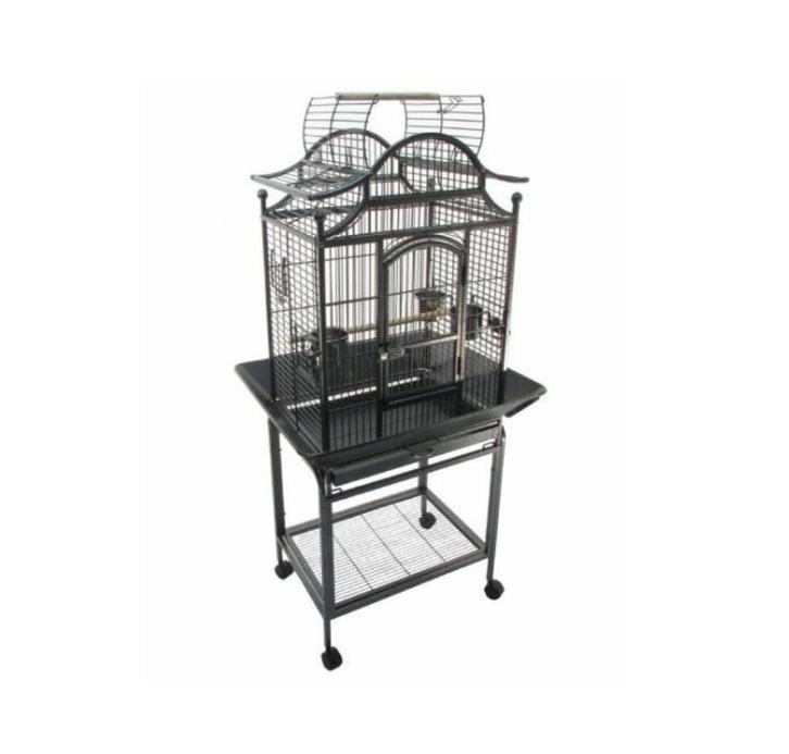 Papegaaienkooi Bologna Vogelkooi met Wielen - 56x42x145 cm, Dieren en Toebehoren, Vogels | Hokken en Kooien, Nieuw, Vogelkooi