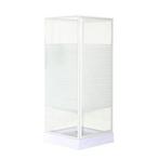 A DONNER cabine de douche neuve 3 parois sans porte 90x90, Neuf, 50 à 100 cm, 75 cm ou plus, Autres types