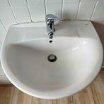 Lavabo/évier salle de bain sur colonne, Maison & Meubles, Enlèvement, Utilisé, Lavabo ou Évier