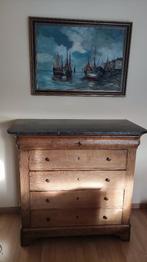 Commode ancienne de style Louis Philippe, Enlèvement