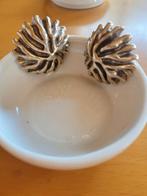 boucles d'oreilles en argent O. S. tip cadeau, Puces ou Clous, Enlèvement ou Envoi, Comme neuf, Argent