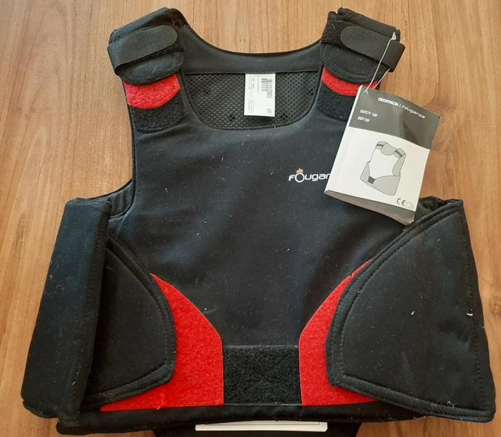 Kit équitation : casque/bombe et gilet de protection, Animaux & Accessoires, Vêtements d'équitation, Comme neuf, Bombe, Enlèvement ou Envoi