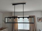 Hanglamp zwart metaal, Ophalen, Zo goed als nieuw, Glas