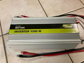 1500 watt omvormer beschikbaar voor biedingen