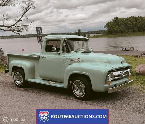 Ford F-100 Pickup 1956 | Route 66 auctions, Auto's, Ford, Bedrijf, Te koop, Overige modellen, Benzine, SUV of Terreinwagen, 2 deurs