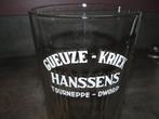 Gueuze - Kriek Hanssens Glas Tourneppe - Dworp, Verzamelen, Biermerken, Nieuw, Overige merken, Glas of Glazen, Ophalen of Verzenden