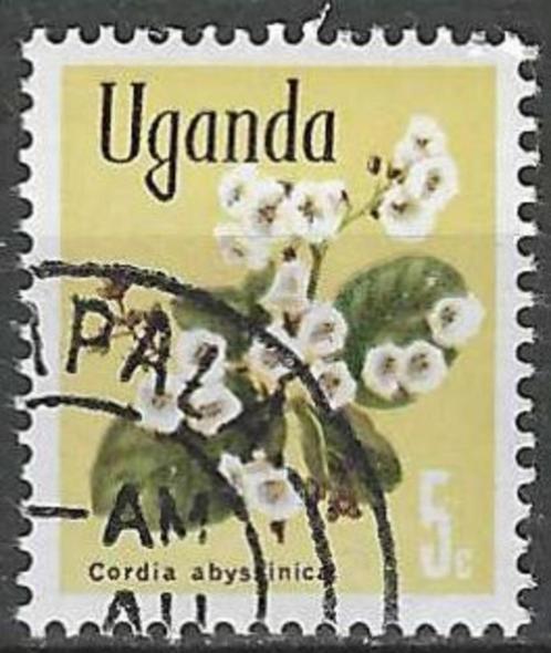 Uganda 1969 - Yvert 82 - Cordia Abyssinica (ST), Timbres & Monnaies, Timbres | Afrique, Affranchi, Autres pays, Envoi