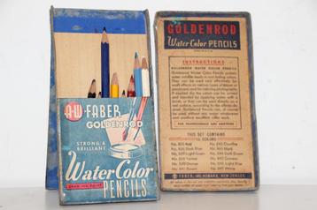 US WW2 „Faber Goldenrod” kleurpotlooddoos beschikbaar voor biedingen