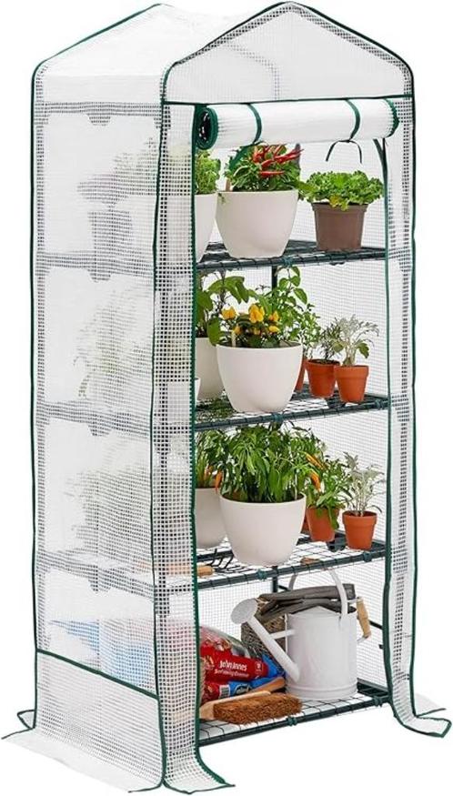 Mini Tuinkas Kweekkas SNELLE GRATIS LEVERING, Tuin en Terras, Kassen, Nieuw, Kweekkas, Aluminium, Folie, Verzenden