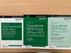 Cursusboeken MOS Excel 2016 en 2013, Boeken, Verzenden