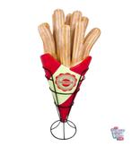 Churros Display RED XXL – Hoogte 180 cm - Red