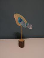 Decoratie vogel, Tuin en Terras, Ophalen of Verzenden, Hout, Dierenbeeld