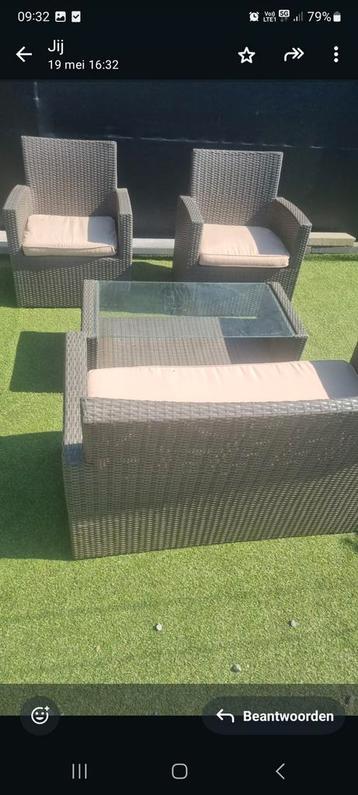 tuinset ; lounge set beschikbaar voor biedingen