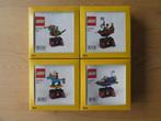 4 LEGO mini kermisattracties, Nieuw, Complete set, Ophalen of Verzenden, Lego
