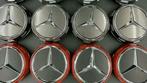 Mercedes Amg wieldoppen Ø 75 mm zwart/rood/zilver, Auto-onderdelen, Ophalen of Verzenden, Nieuw, Mercedes-Benz