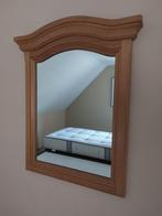 eiken spiegel, Ophalen, Zo goed als nieuw, Minder dan 100 cm, Overige vormen