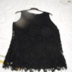 top met giltters maat l, Kleding | Dames, Topjes, Zwart, SIXTH SENSE, Maat 42/44 (L), Nieuw