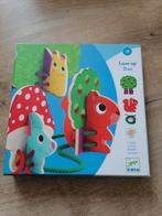Jeu de laçage lace-up duo Djeco, Ophalen, 2 tot 4 jaar, Zo goed als nieuw, Van hout