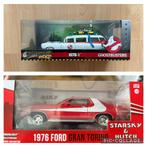 Starsky et hutch 1/24 greenlight + Ghostbusters 1/24, Enlèvement, Neuf, Voiture, Jada