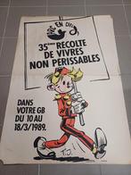 Janry. Spirou reclameposter Reclameposter, Verzamelen, Ophalen of Verzenden, Zo goed als nieuw