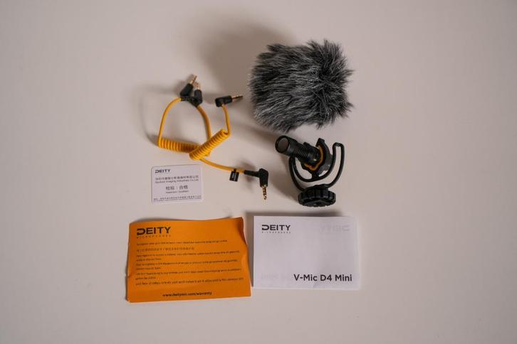 Deity V-Mic D4 Mini - Zo goed als nieuw, Muziek en Instrumenten, Microfoons, Zo goed als nieuw, Studiomicrofoon, Ophalen