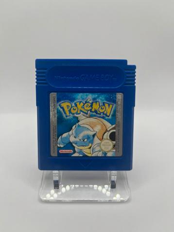 Pokémon Blue Nintendo Gameboy Game - Loose Authentic Pal