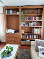 Eiken boekenkast, Huis en Inrichting, Kasten | Boekenkasten, Ophalen, 200 cm of meer, Rustiek, Eikenhout